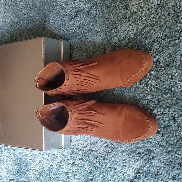 Taylor Fringe ankle boots size 10 - Picture 2 of 8